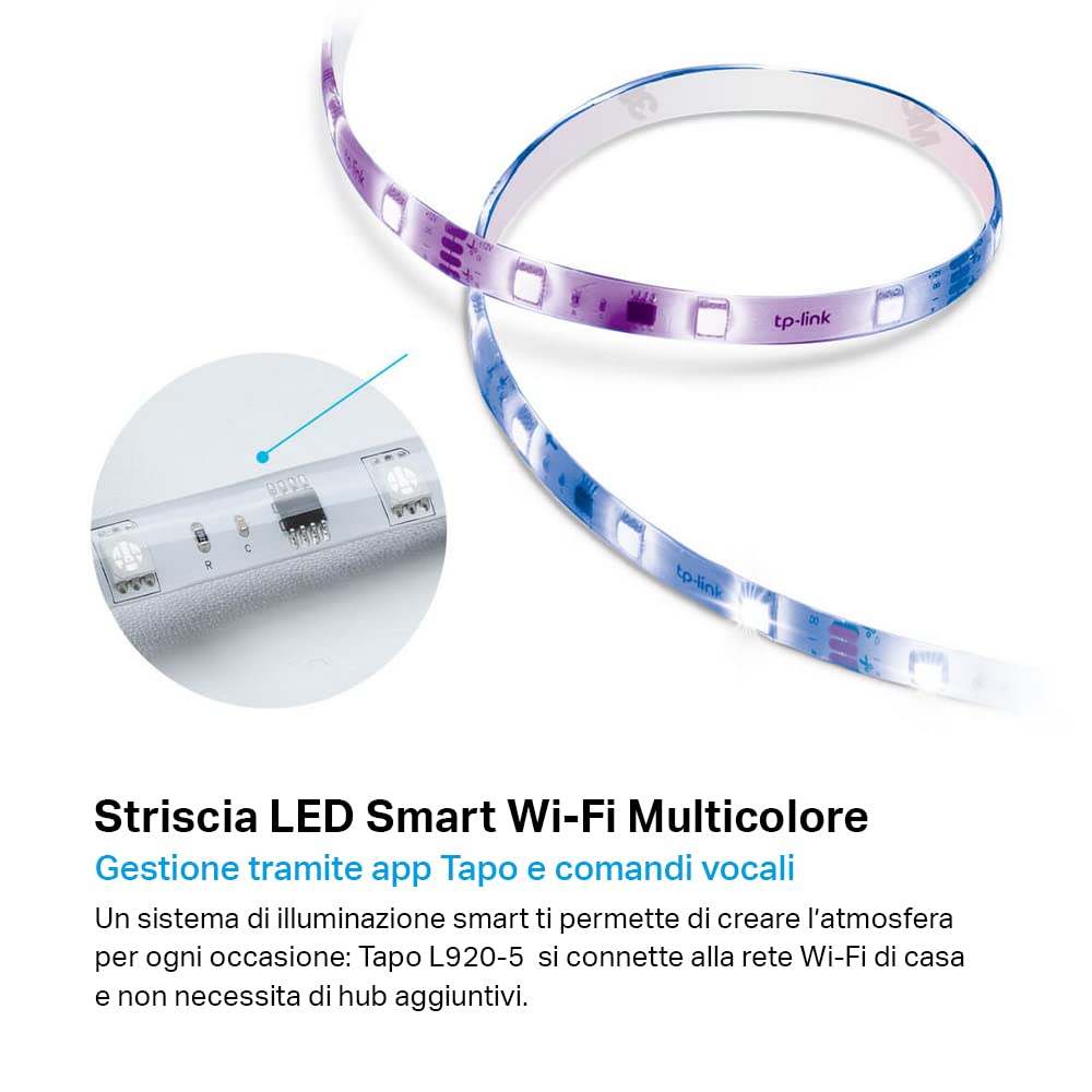 Tapo L920-5 striscia luminosa Striscia led universale Interno LED 5000 mm - 8