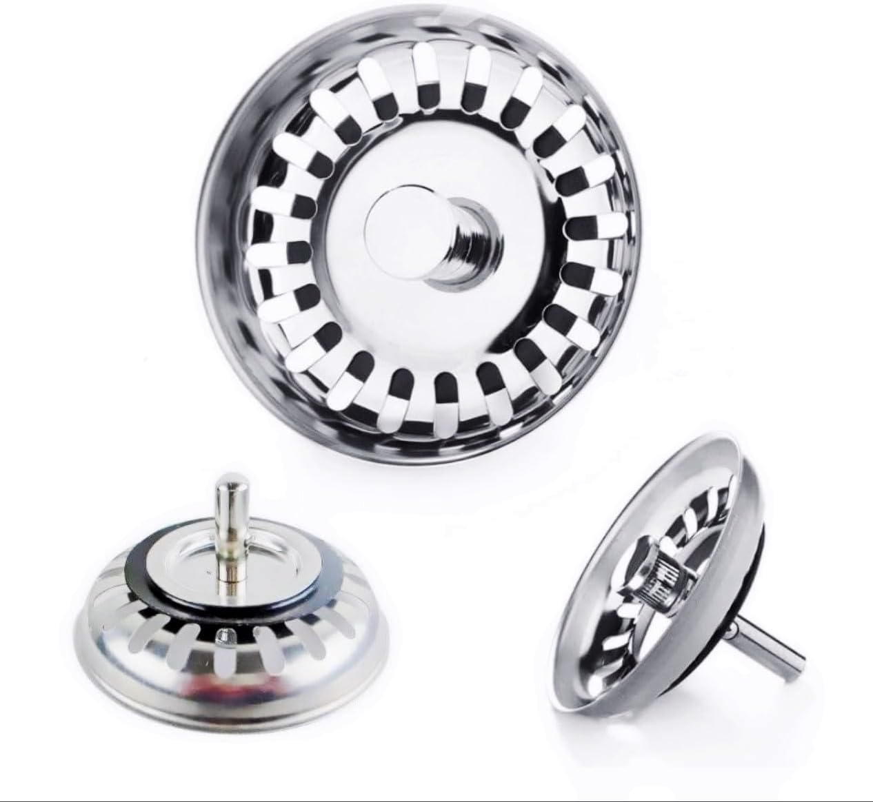 Szt. 79 mm sitko do zlewu kuchennego ze stali nierdzewnej, osłona kosza filtra, korek odpływowy, zatyczka do zlewu, zamienna osłona durszlaka kuchenne