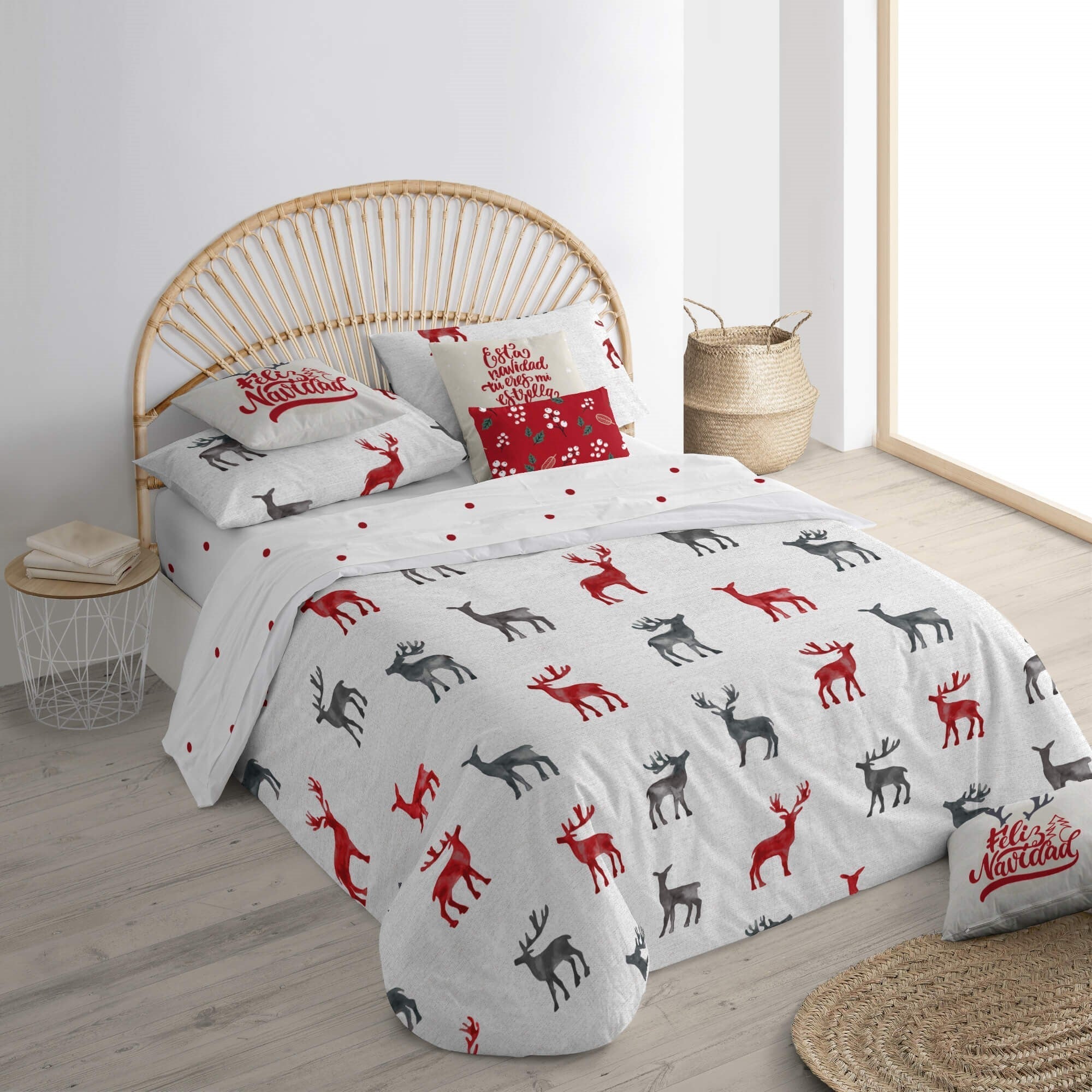 Housse de couette avec boutons-pression Laponia 11 220x220 cm - 3