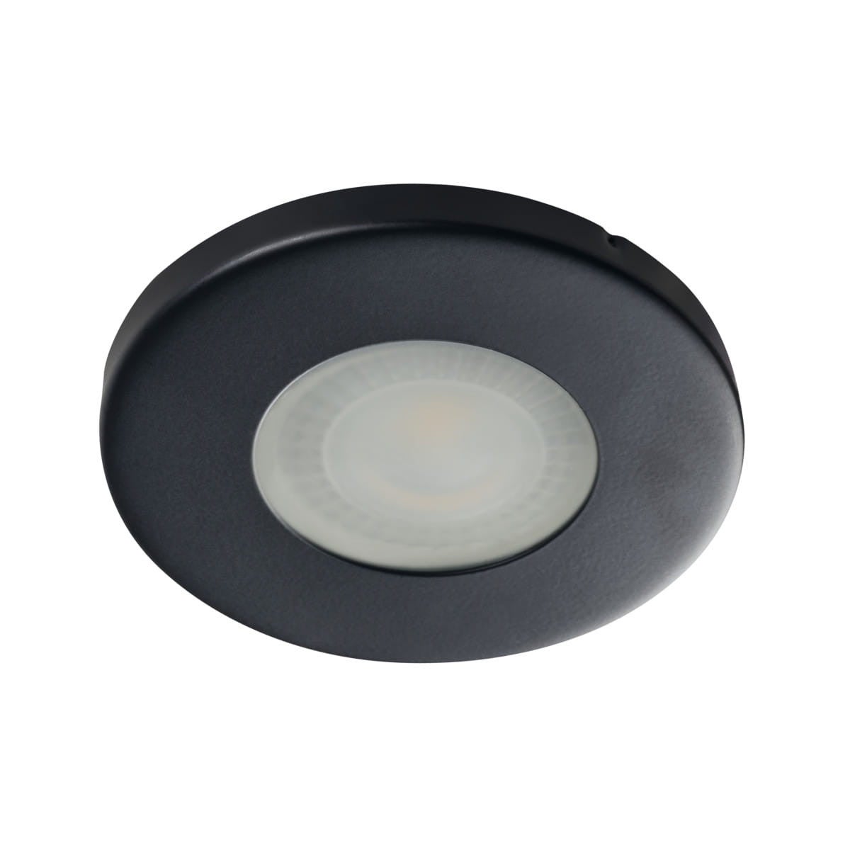 Oprawa sufitowa wpuszczana Marin czarna 1xGX5.3x35W okrągła IP44 wym: 9 x 9 cm metal Kanlux
