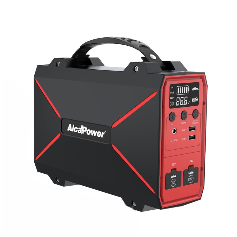 Alcapower Profesjonalny booster 12-24V 4000A z powerbankiem 42000mAh i latarką LED do pojazdów ciężkich i lekkich