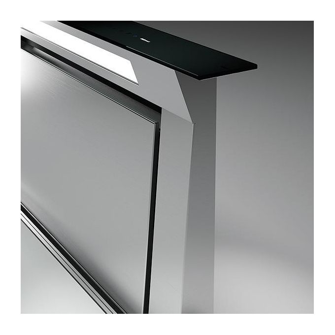 Klarstein Downdraft Hotte Aspirante 60cm Encastrable et Silencieuse