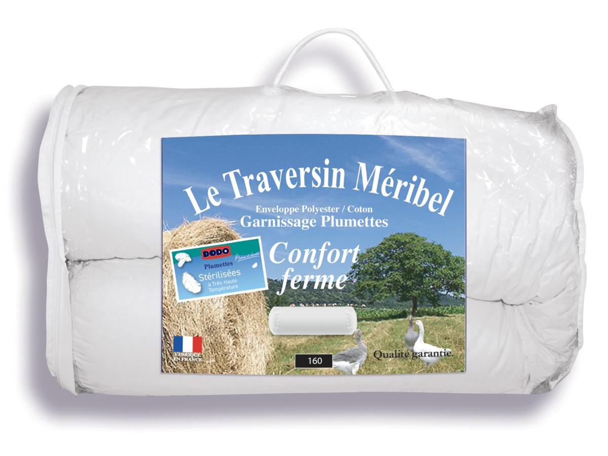 Polochon plumes 160 cm pour lit 160 