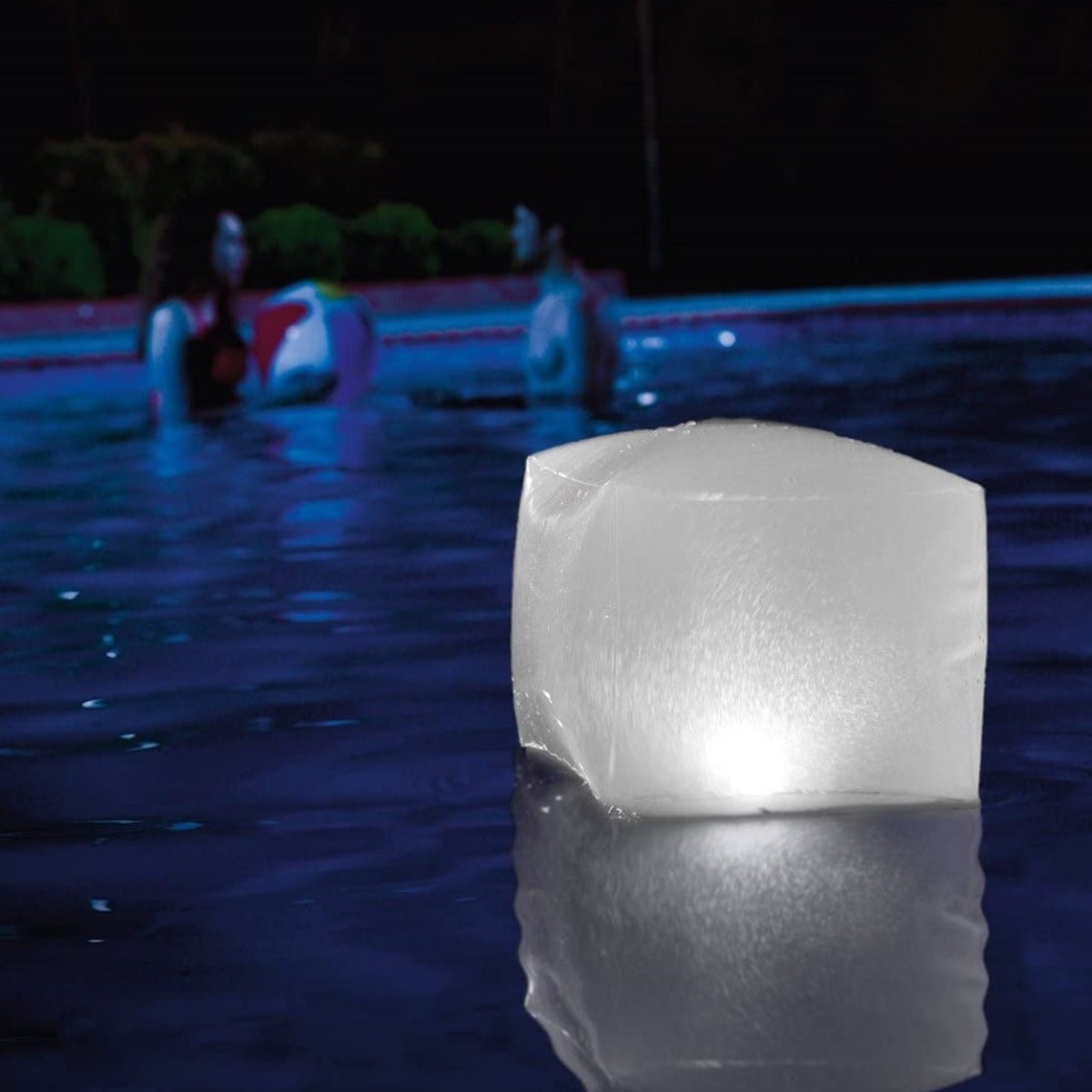 Lampe Flottante Cube LED - Intex - 8