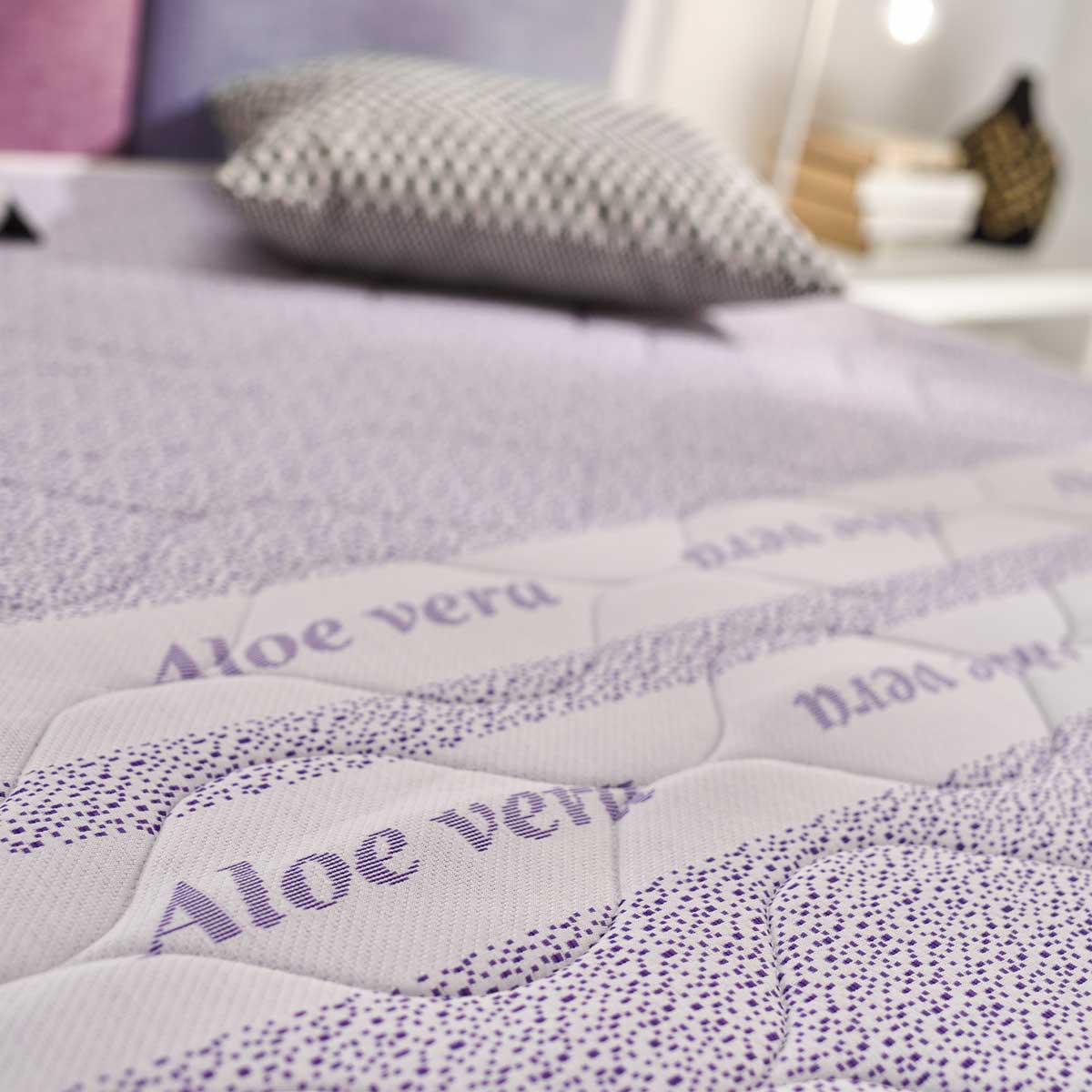 Colchão 100 X 180 Viscoelástico Dream Aloe Vera Altura 19 Cm ±2. - 7