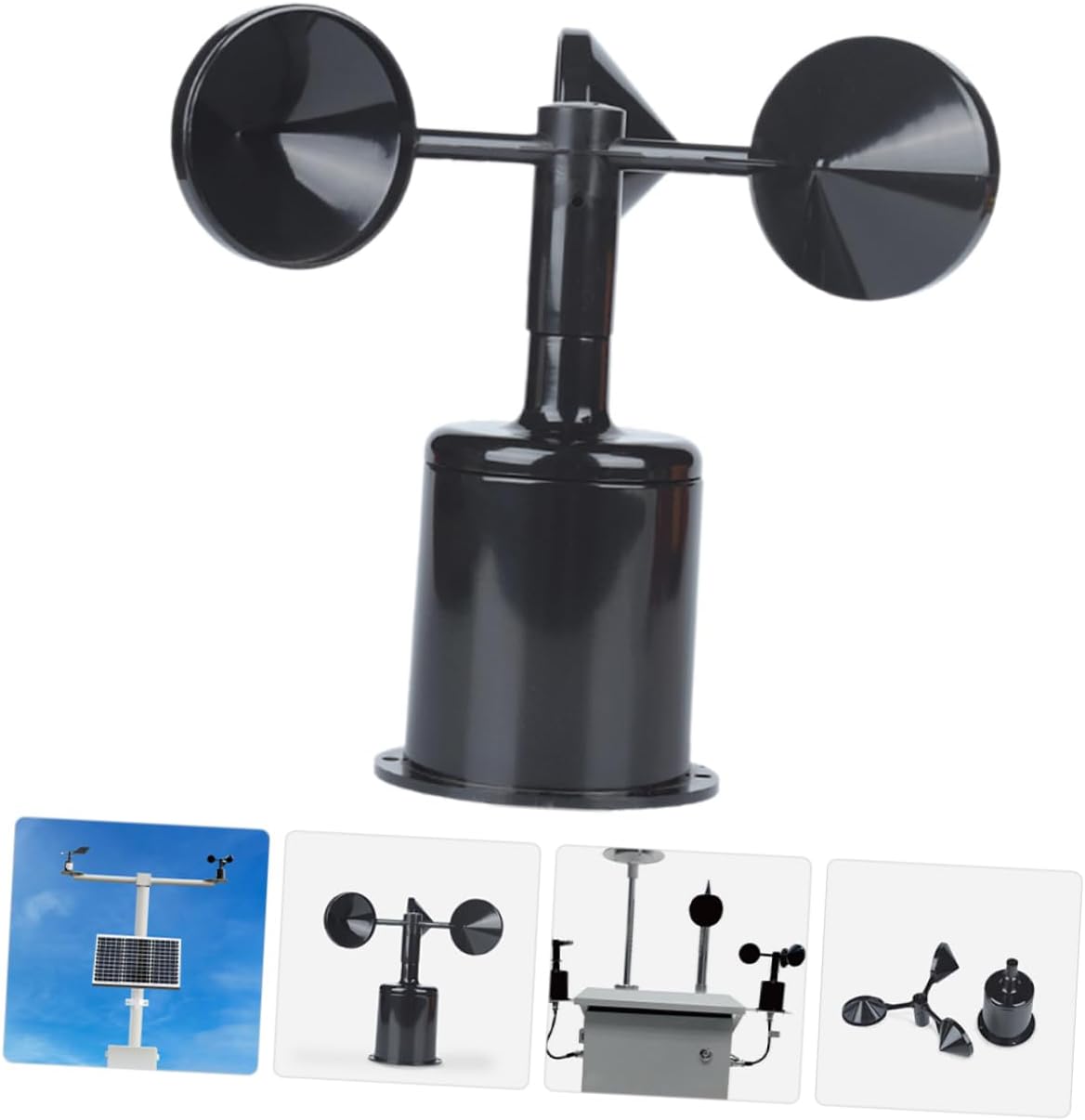 Anémomètre Abs avec Indicateur De Direction Vent Boîtier Et Compact pour Mesure Précise Vitesse Vent pour Applications Agricoles Et Météorologiques - 3