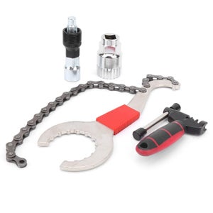 Kit Outils Réparation Vélo 8 Pièces - Pince Maillons, Disjoncteur Chaîne, Pour Vélos VTT Route & Ville