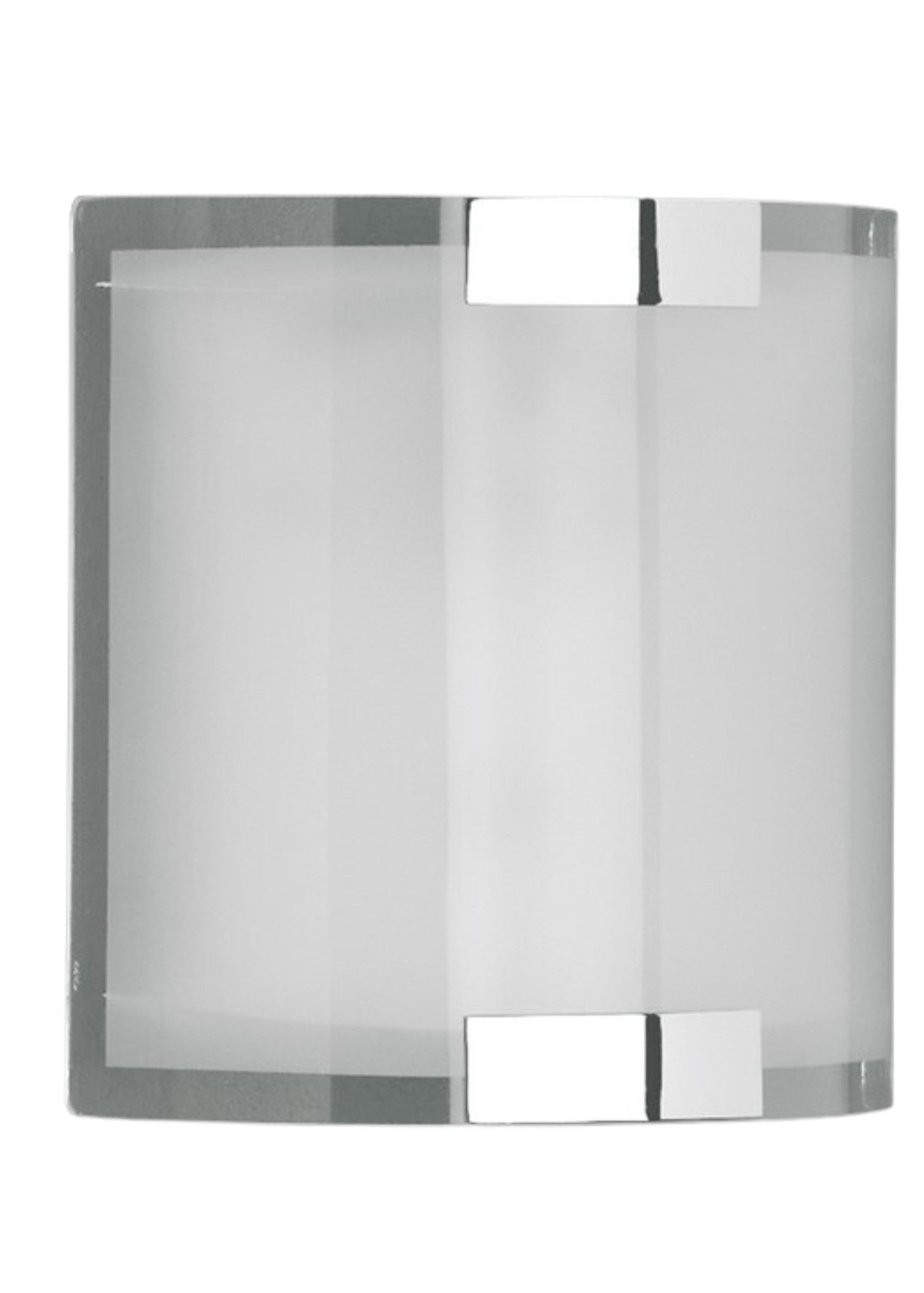 Kinkiet DIVO srebrno-biały 1xE14x40W szkło wym:20x20x7,5cm IP20 Trio
