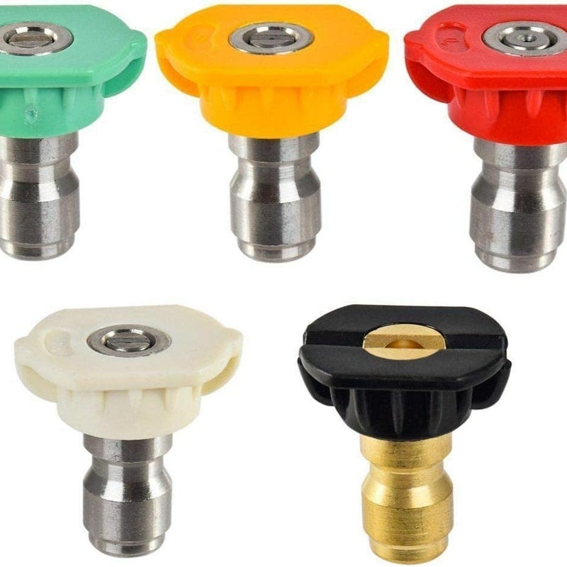 Końcówki dyszy natryskowej myjki ciśnieniowej, szybkozłącze 1/4", otwór 1,2 mm, części do myjki ciśnieniowej wielostopniowej