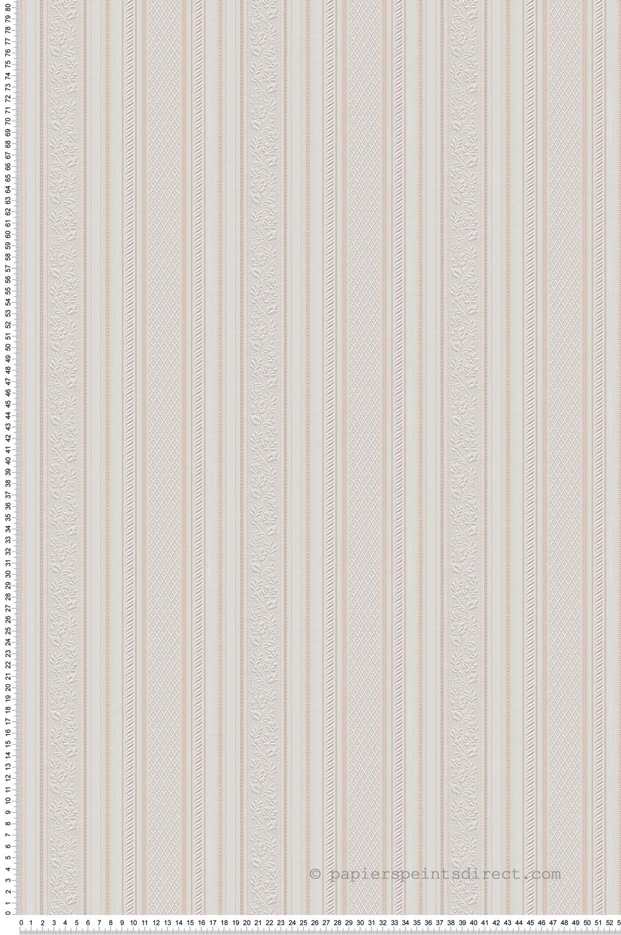 Papel pintado marrón y beige con relieve papel pintado a rayas estilo barroco papel pintado de pared retro para sala de estar