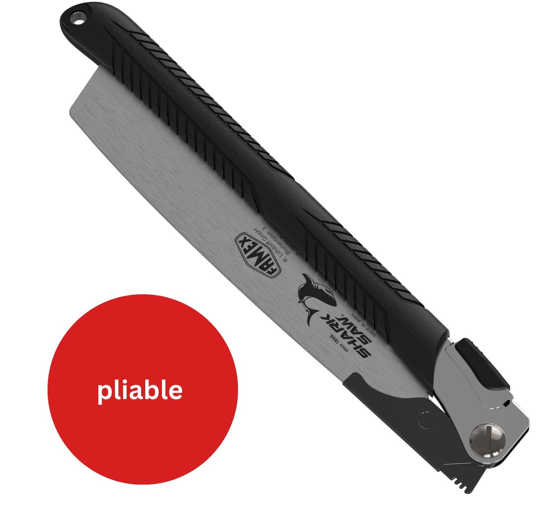 FAMEX 5525 Scie Japonaise 265mm, 15 TPI, Made in Japan- largeur de coupe 0,9mm, pliante - 3