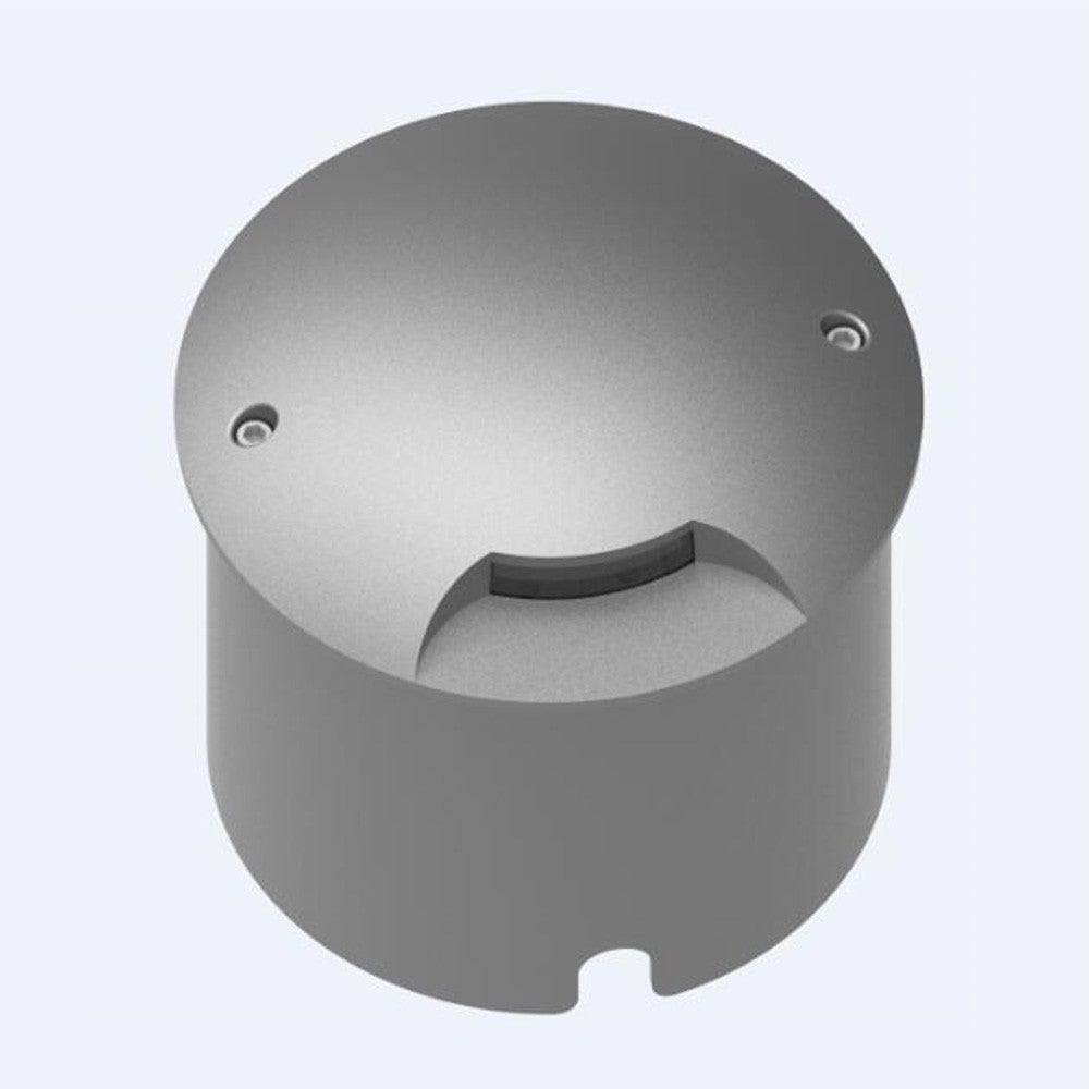 Mijas LED downlight wpuszczany 5W ciemnoszary IP67 IK10 Ø15cm Iberlamp