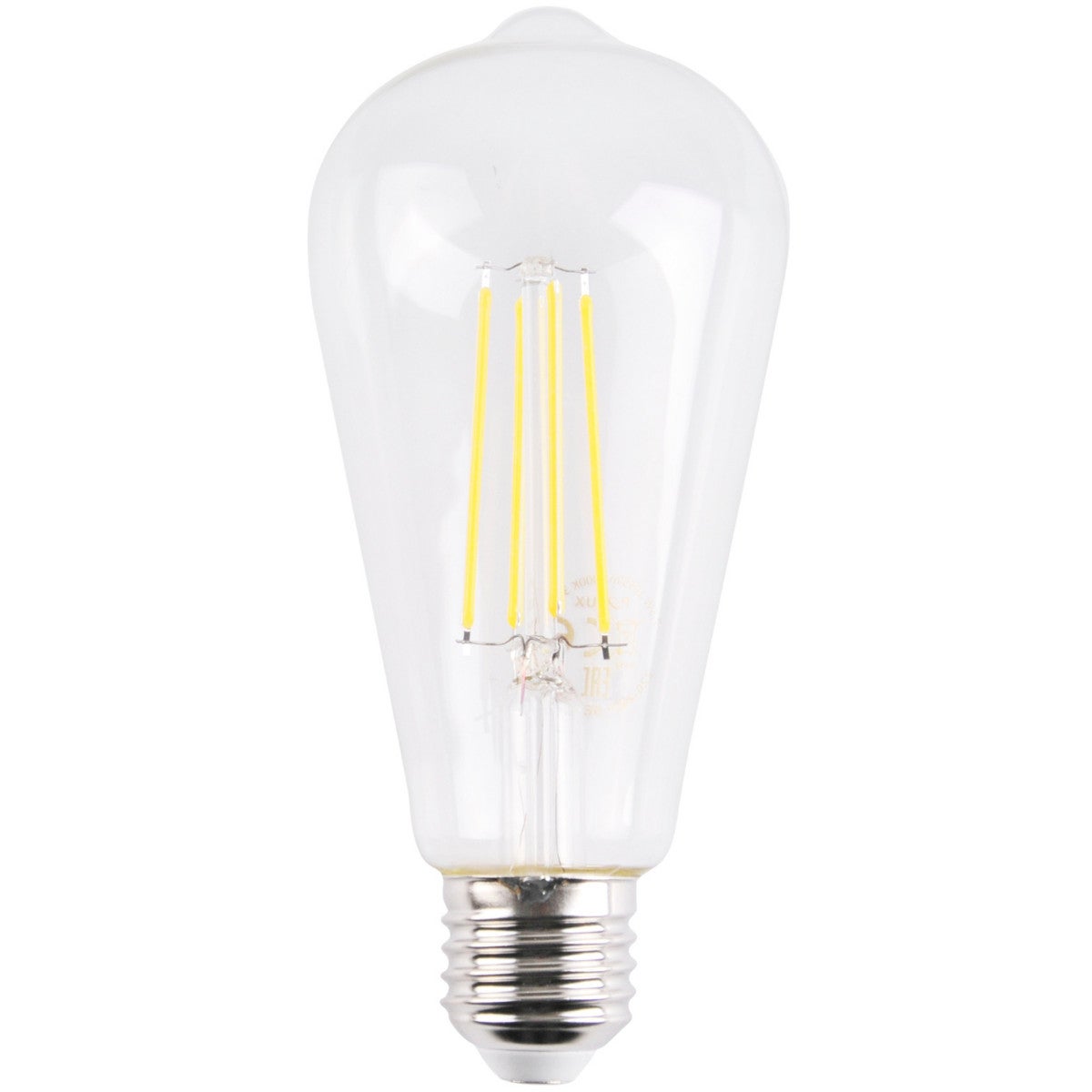Żarówka LED COB E27 7.5W kulka przezroczysta Neutralna biel 4000K 1055lm Polux