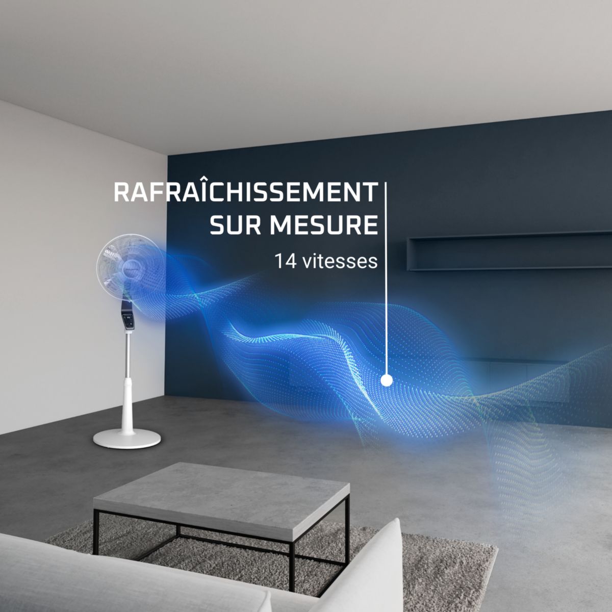 Ventilateur ROWENTA VU5690F0 TURBO SILENCE EXTREME - 2