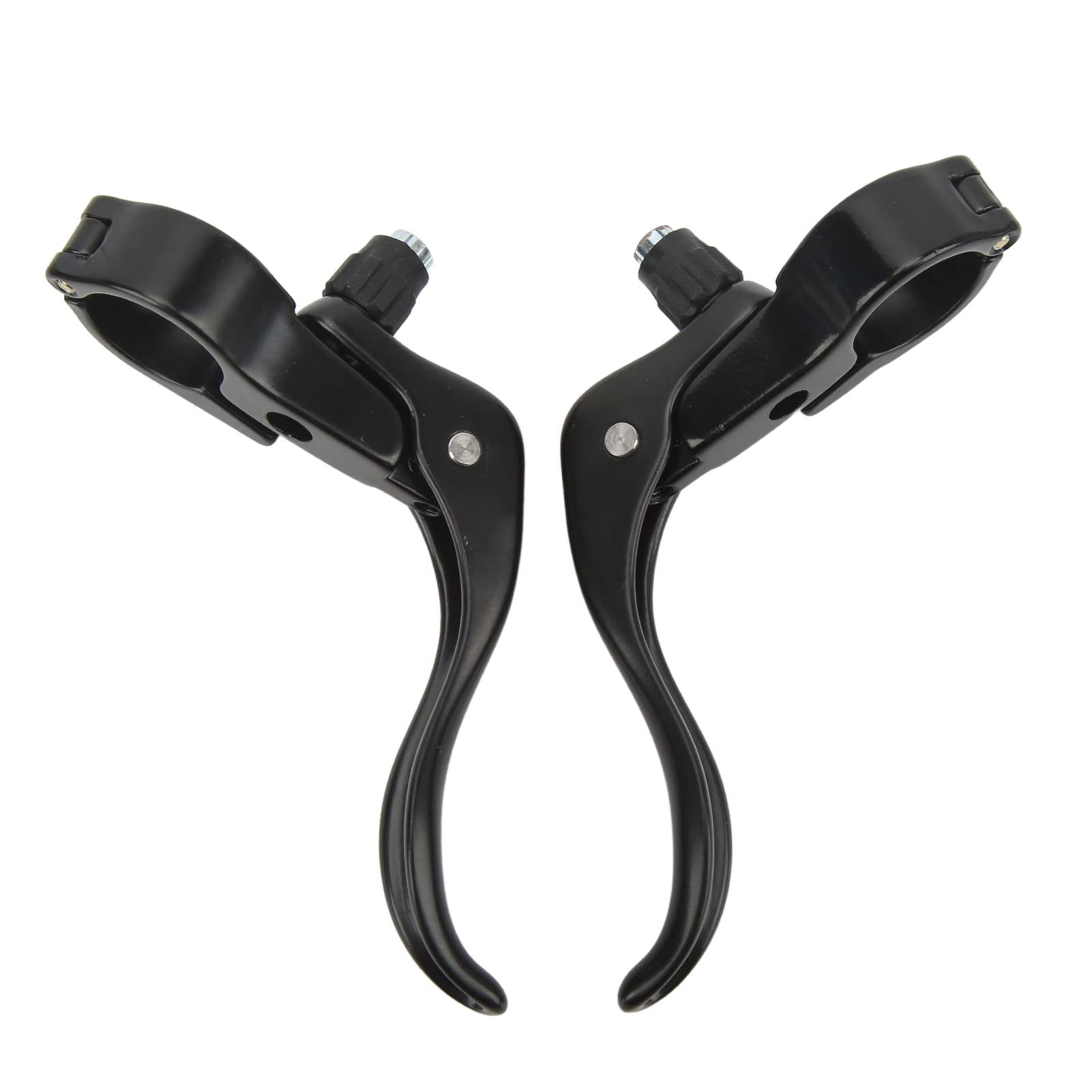 1 para aluminiowych klamek hamulcowych rowerowych, uniwersalna ergonomiczna dźwignia hamulca do rowerów górskich i szosowych do kierownicy (22.2mm)
