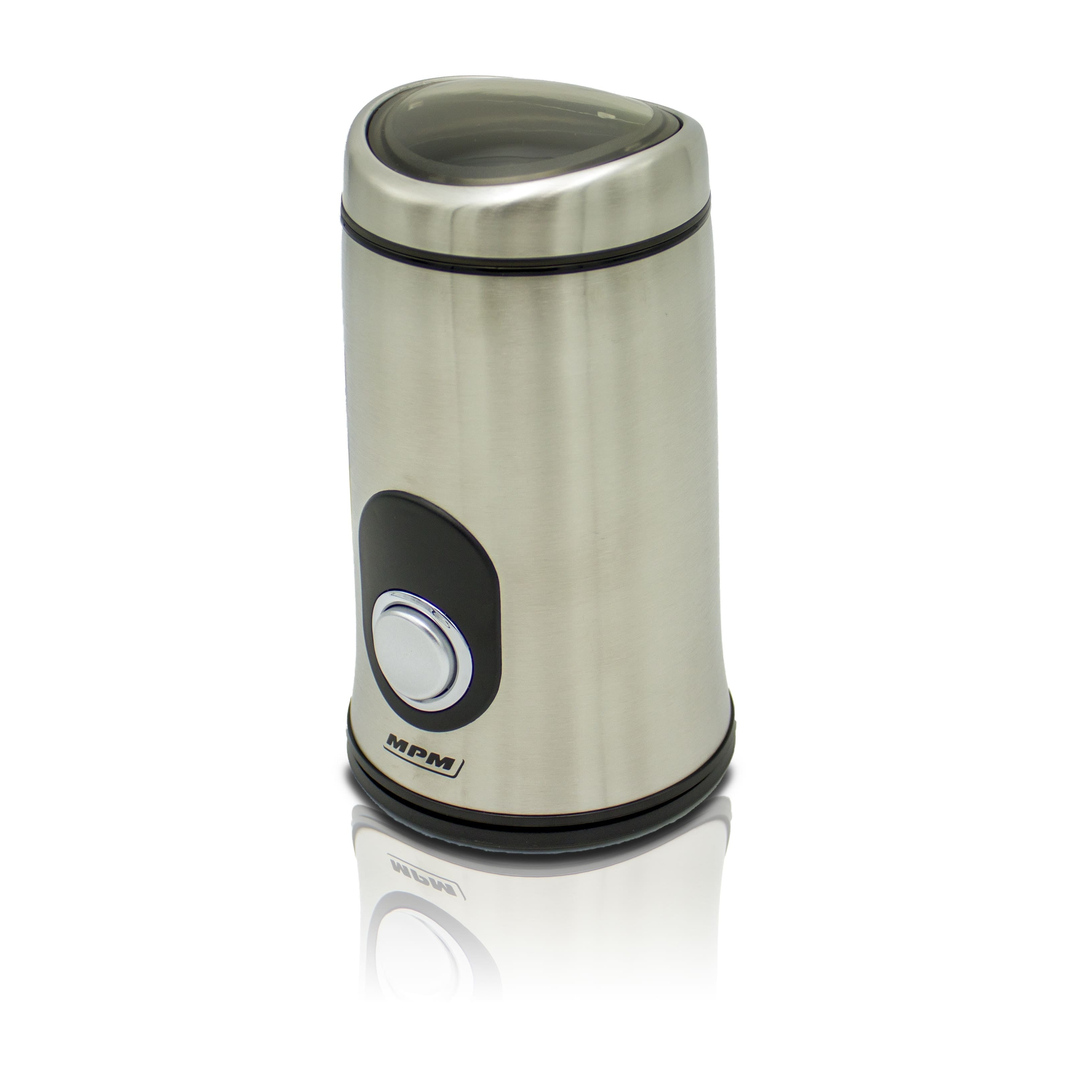 Moulin à Café Électrique MPM MMK-02M - 150W, Lames Inox, 115g/min, Capacité 50g - Pour Café, Épices, Noix