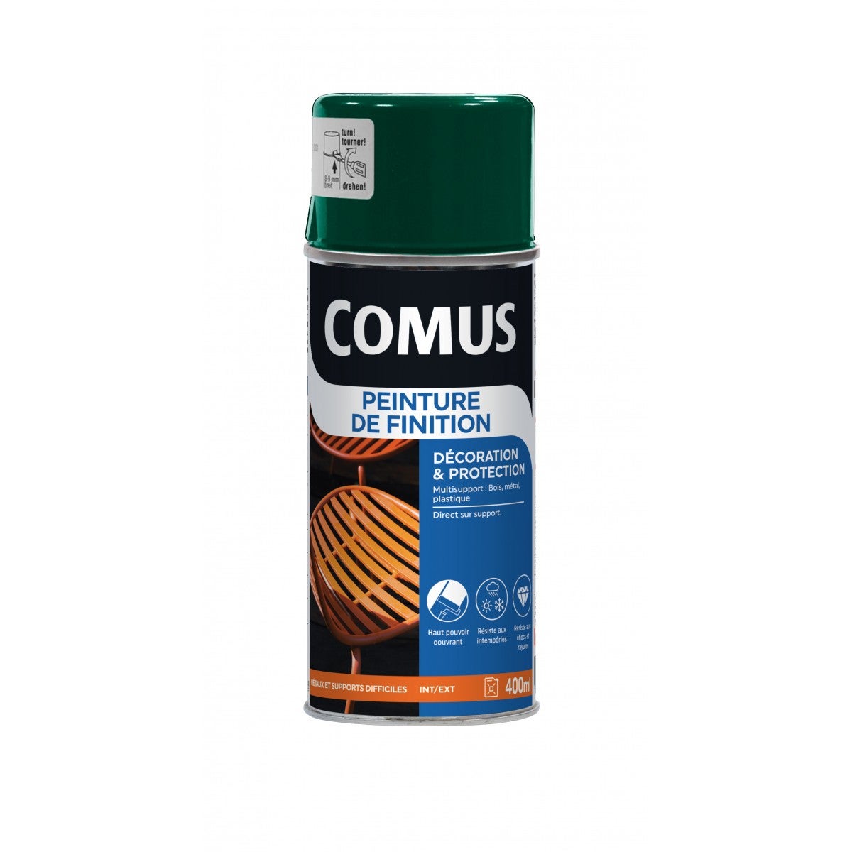 Bombe Aérosol Peinture Caméléon Vert Printemps 400ml - Qualité Pro