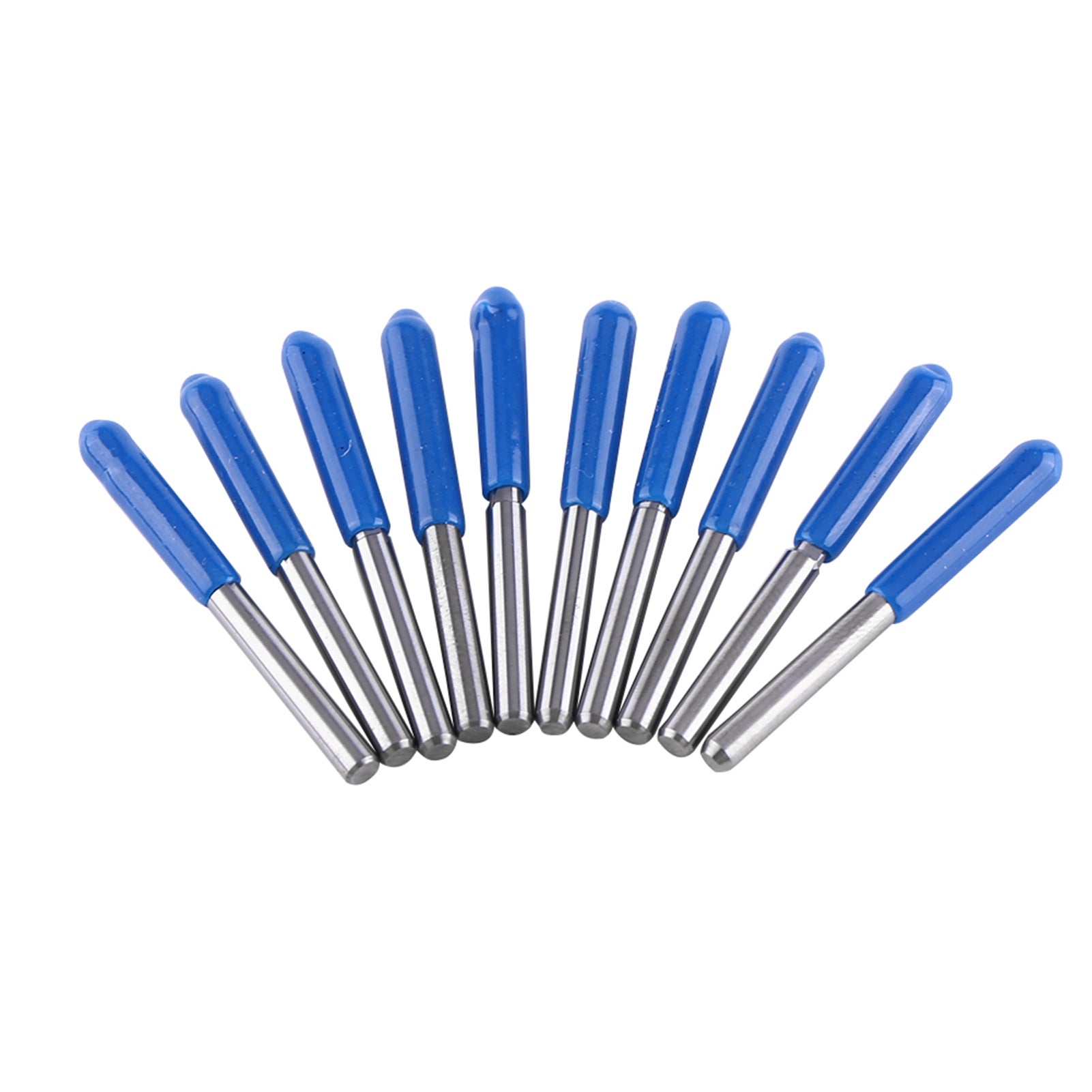 Fraise CNC Samfox 3.175 Mm - Diamètre De Coupe 1.2 Mm, Carbure, Pack De 10 Pour Gravure PCB