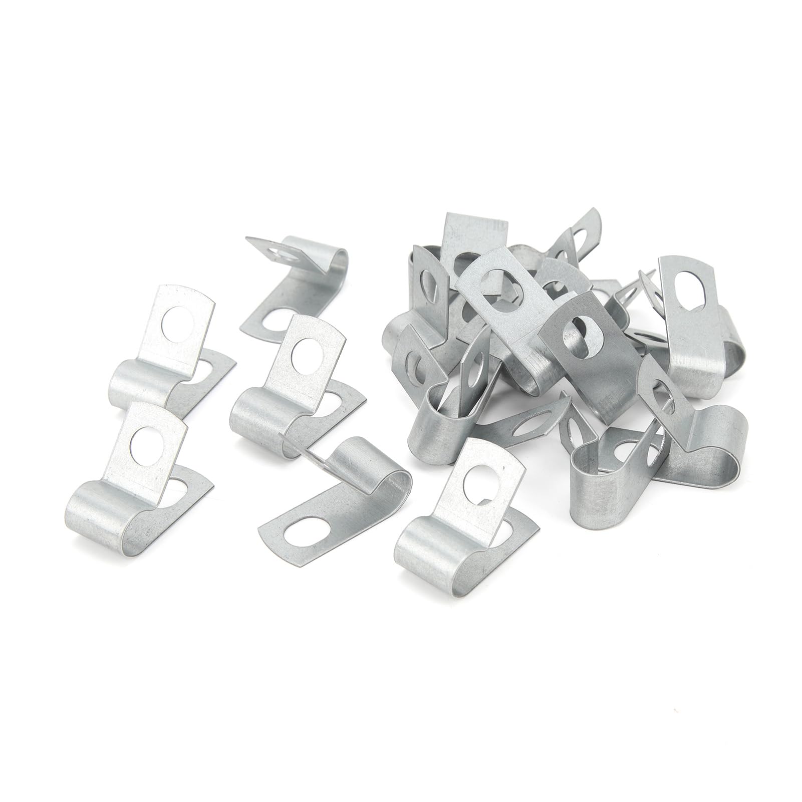 Lot De 20 Colliers De Serrage Acier Inoxydable - 4 Tailles Pour Tuyaux D'échappement, Arrosage, Piscine - Fixation Réglable Facile