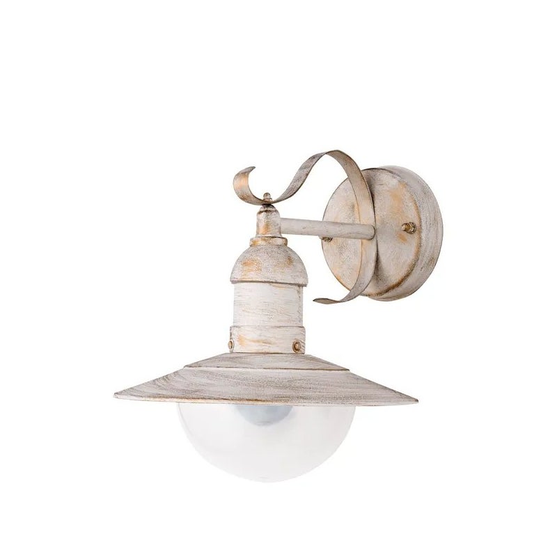 Kinkiet zewnętrzny Oslo biały antyczny 1xE27x60W wym:28x24x28cm IP44 Rabalux