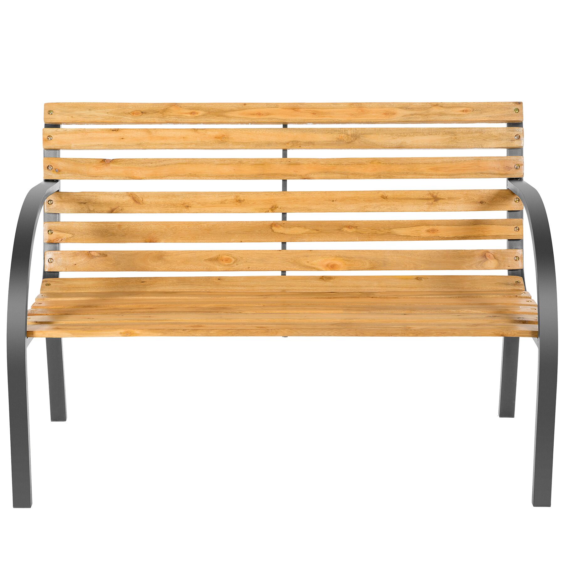 Banc de jardin en pin de Chine 2 places TECTAKE - 2