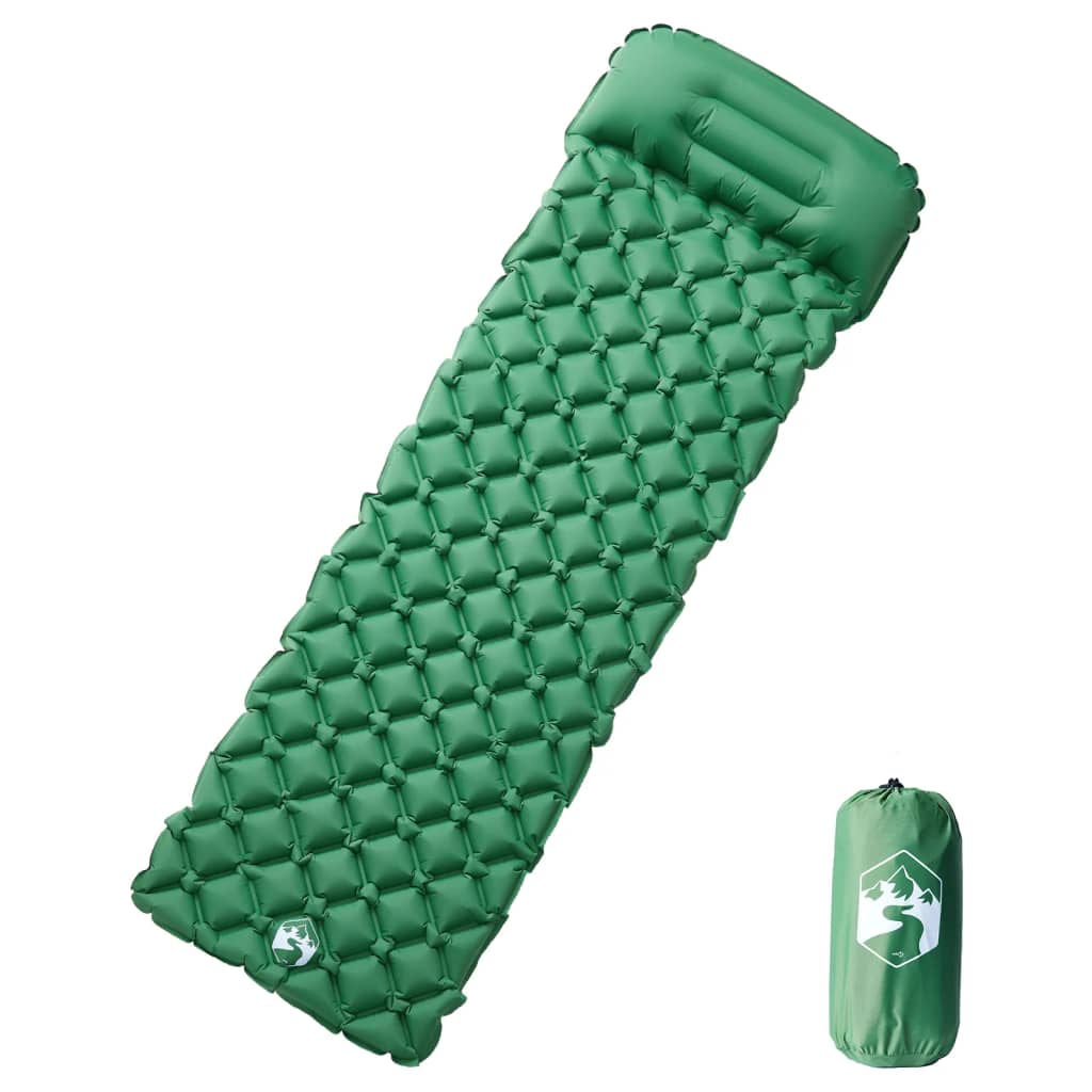 Cuscino Gonfiabile Autogonfiante In Memory Foam Per Viaggi - Compatto, Per Aereo, Stadio, Ufficio