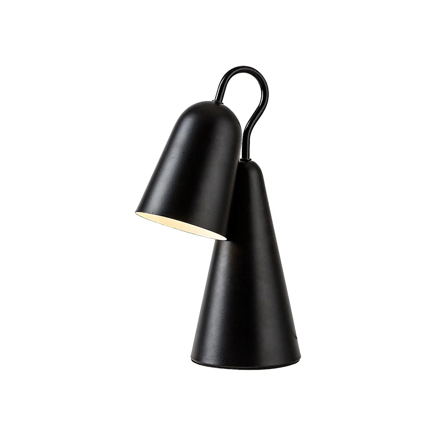 Lampka biurkowa nowoczesna czarna klosz dzwon obrotowy do salonu sypialni 1xE14 40W RABAL Rabalux