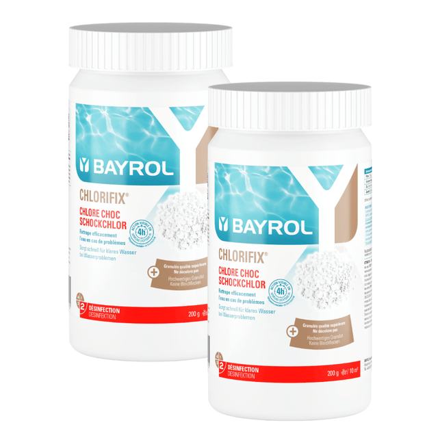 Pack de 2 Chlorifix granulés Bayrol