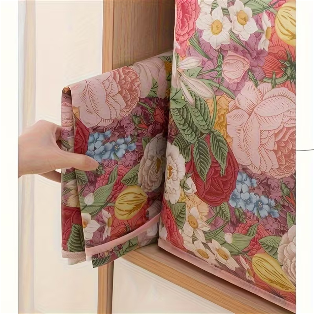 Borsa portaoggetti impermeabile di grandissima capacità, borsa intrecciata pieghevole, adatta per riporre vestiti e coperte in casa resistente viaggio - 5