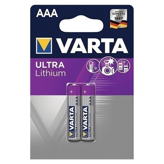 2 Piles LR03 VARTA AAA ULTRA Lithium - 4