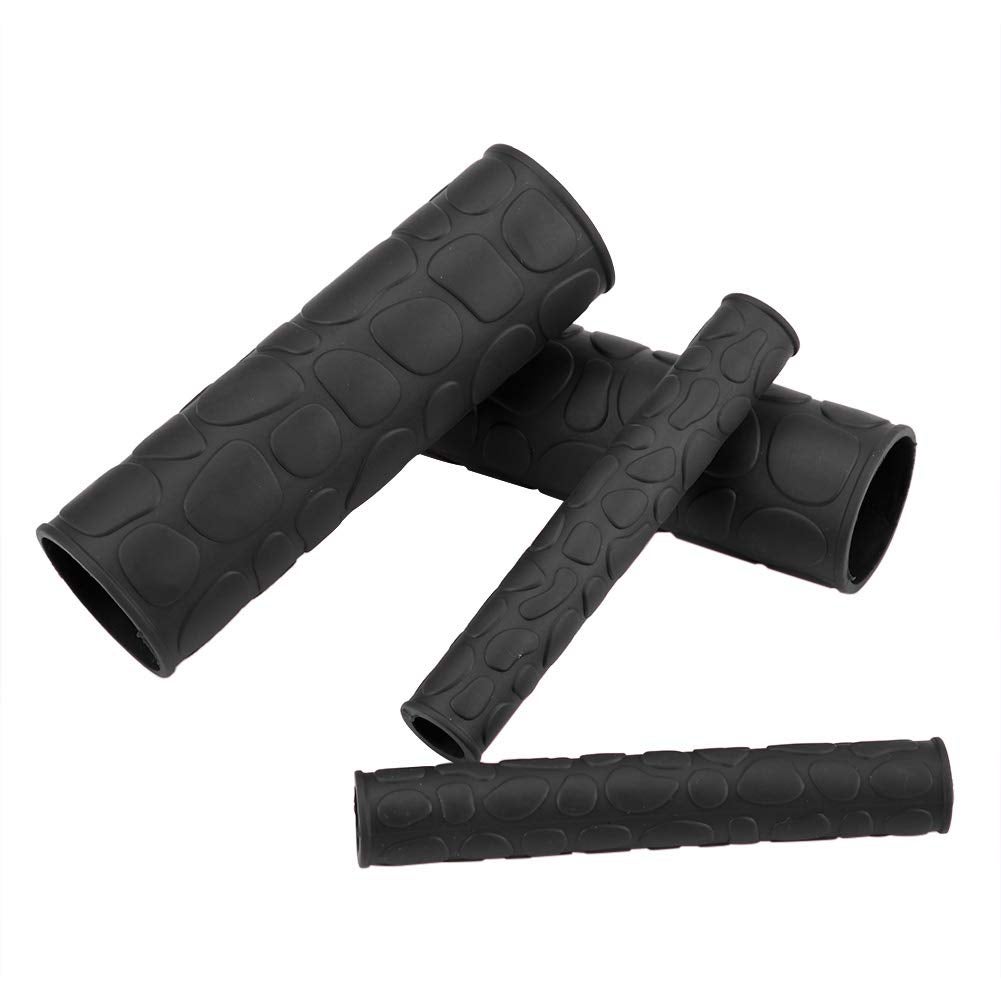 Cyclingcolors Kit 2 Leve Freno Con Gomma Vintage – Nere – Per Manubrio 22,2 Mm – Lunghezza 125 Mm