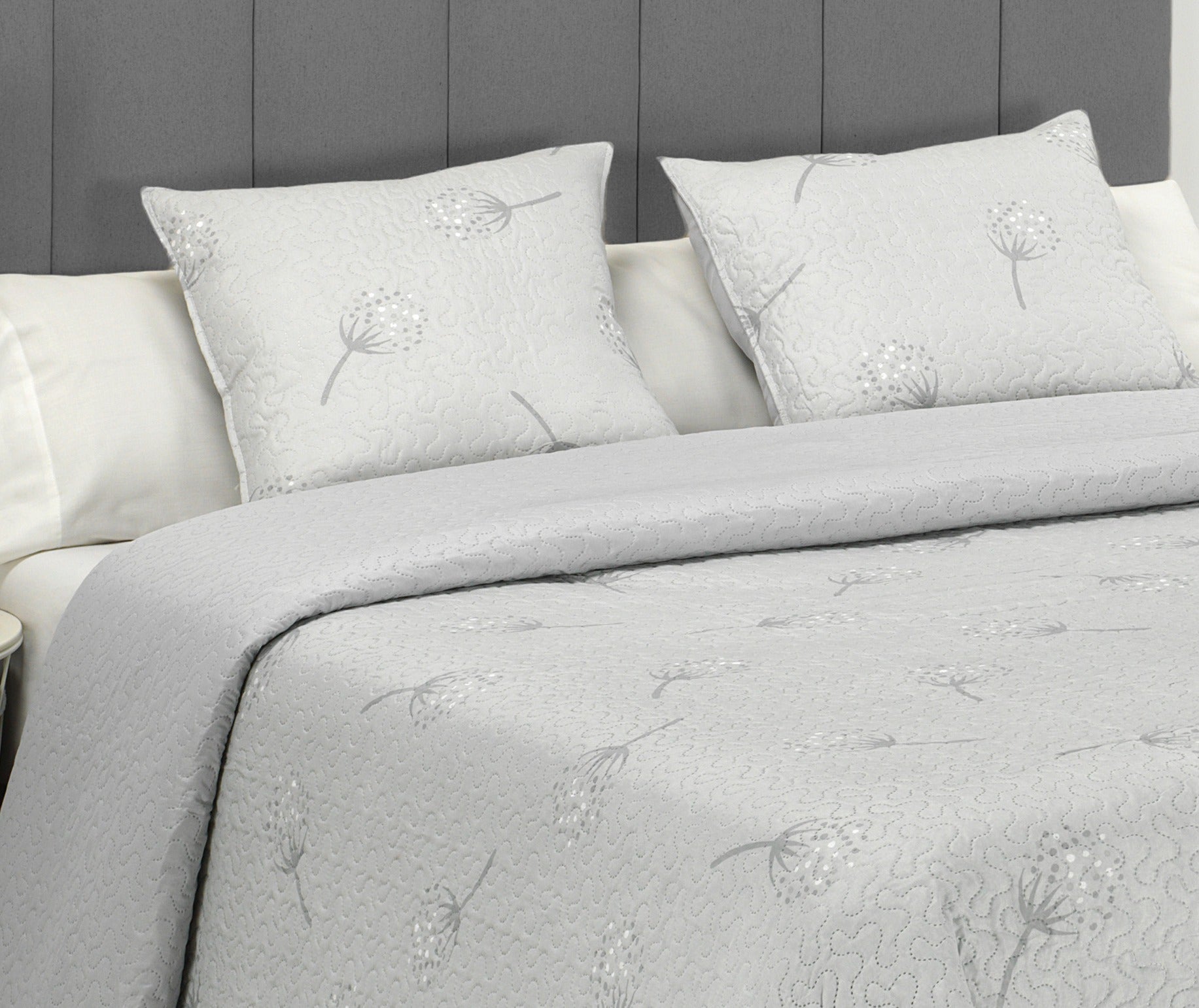 Colcha Bouti Estampada + Fundas Cojines Sintra Cama De 150cm 250x260cm Donegal Collections - 2