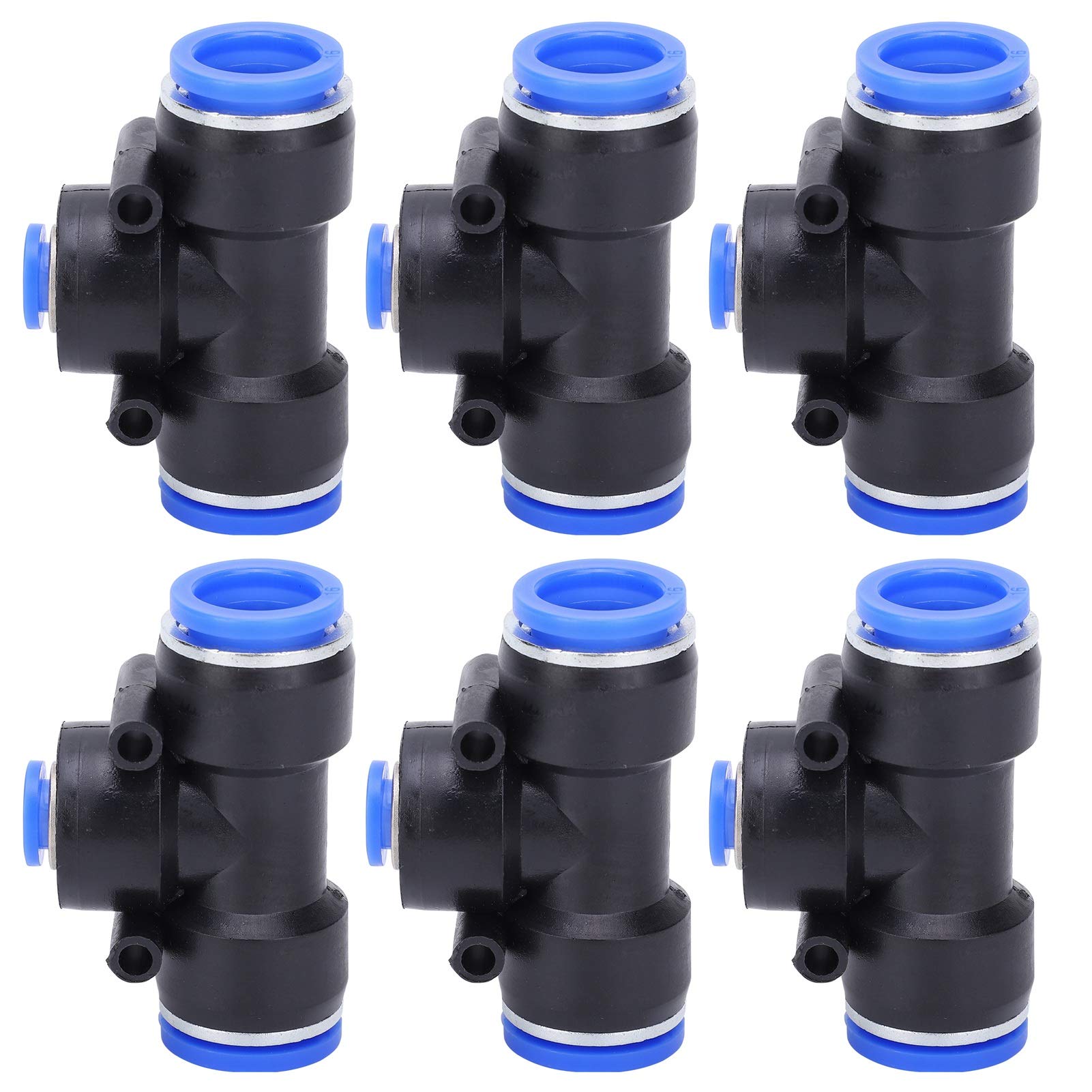 Connettori Per Tubi Sottovuoto 8 Pezzi 5 Misure - Raccordi A Barbetta In Plastica PP Trasparente Per Auto E Moto - 3/16, 1/2, 5/8, 3/8, 1/4 - 4