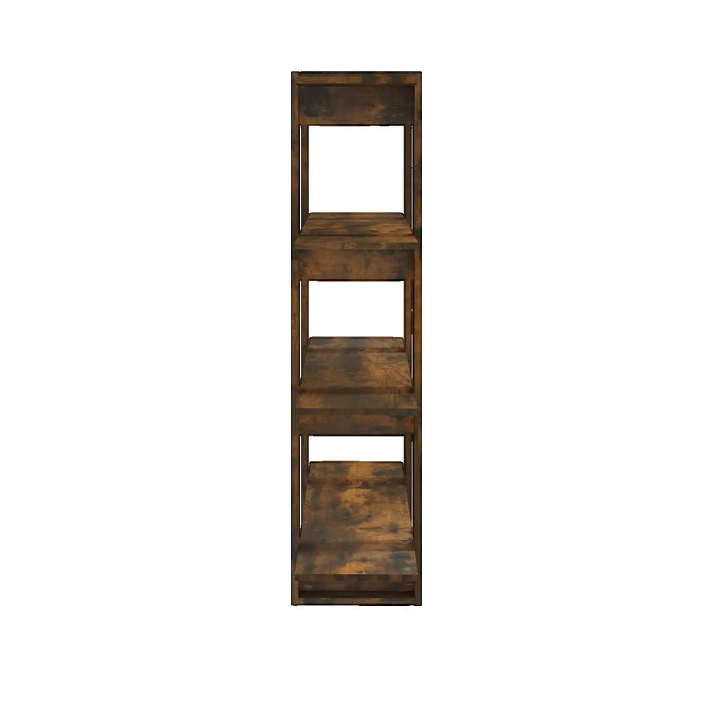 Biblioteka vidaXL dąb wędzony 100x30x123,5 cm Wielofunkcyjna i solidna