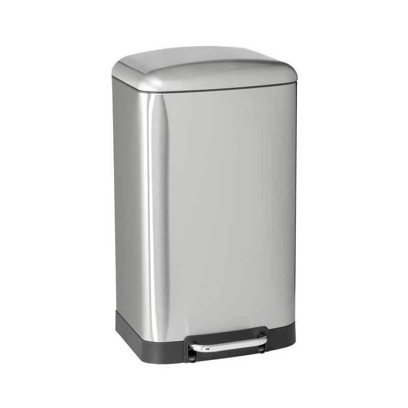 Kosz na Śmieci z Pedałem Inox GREENWICH srebrny 40L