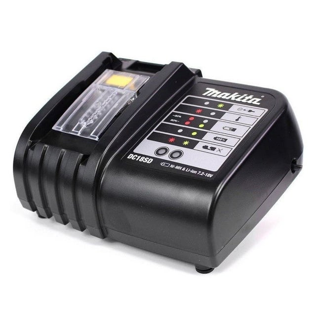 Chargeur multi-voltage 9,6 à 18 V Li-Ion et Ni-Mh - MAKITA DC18SD