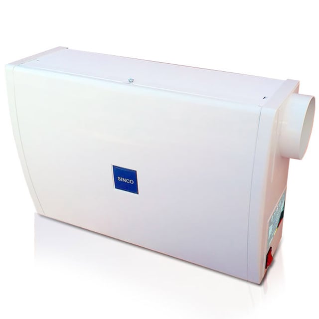Sistema di ventilazione forzata SINCO - Elimina la condensa e il gas radon (Attrezzature, accessori e assistenza telefonica)