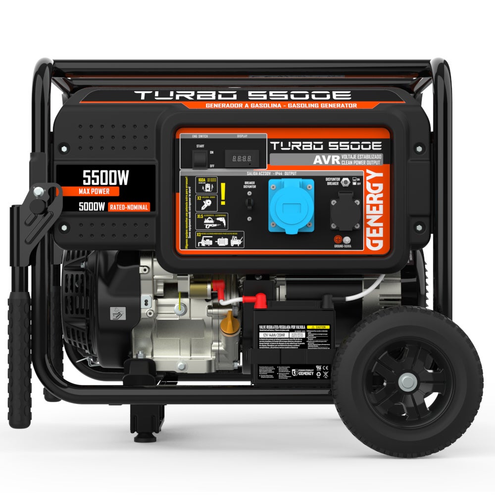 Groupe électrogéne GENERGY TURBO5500, 5500W démarrage électrique AVR - Generateur essence best seller - 3