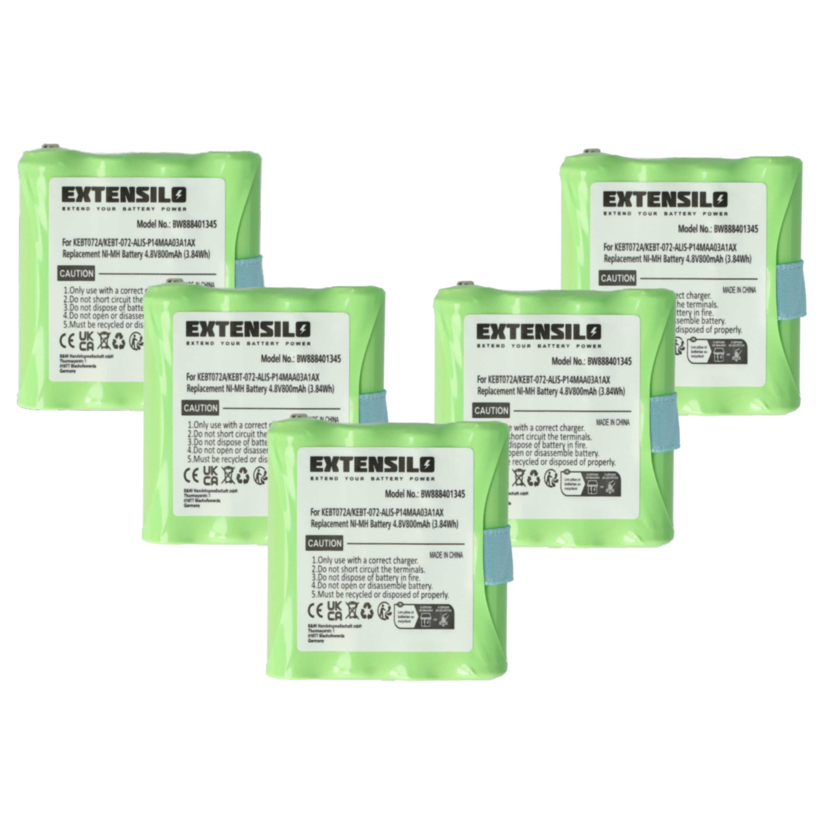 Batteria Di Ricambio Per Motorola TLKR-T7 - NiMH 4,8V 700mAh - 100% Compatibile