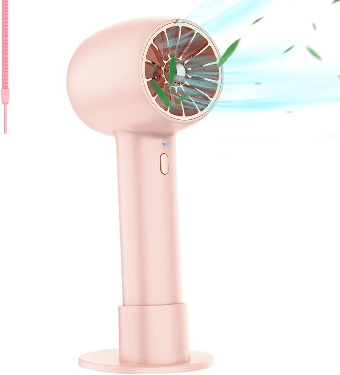 Mini ventilateur portable, batterie rechargeable 2000 mAh, alimentation ...