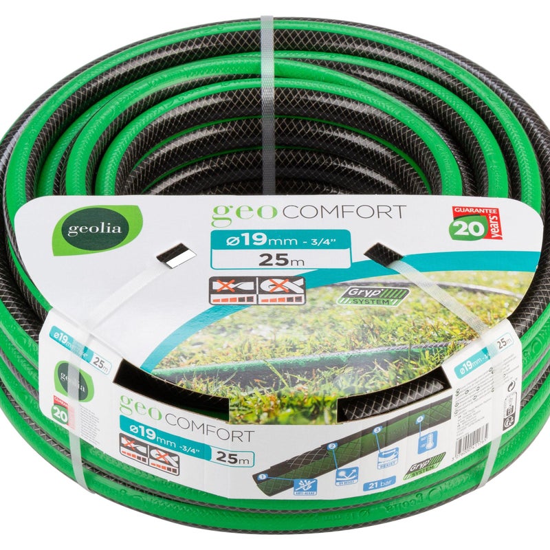 Wąż GEOLIA Comfort o średnicy 19 mm i długości 25 m