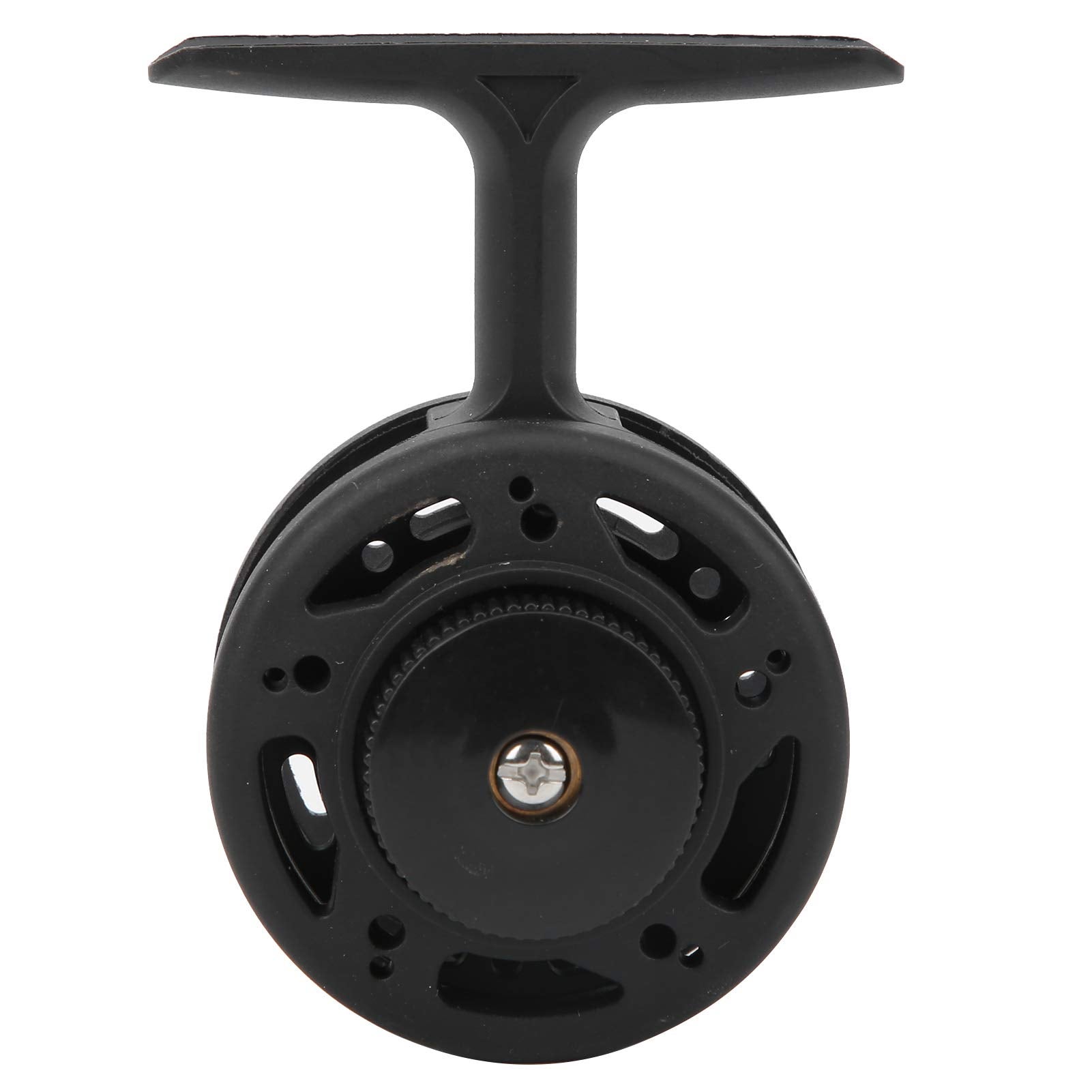 Mulinello da pesca Ruota anteriore in metallo per pesca sul ghiaccio Pesca a mosca Mano destra Commutazione Piede alto (5 cm) - 7