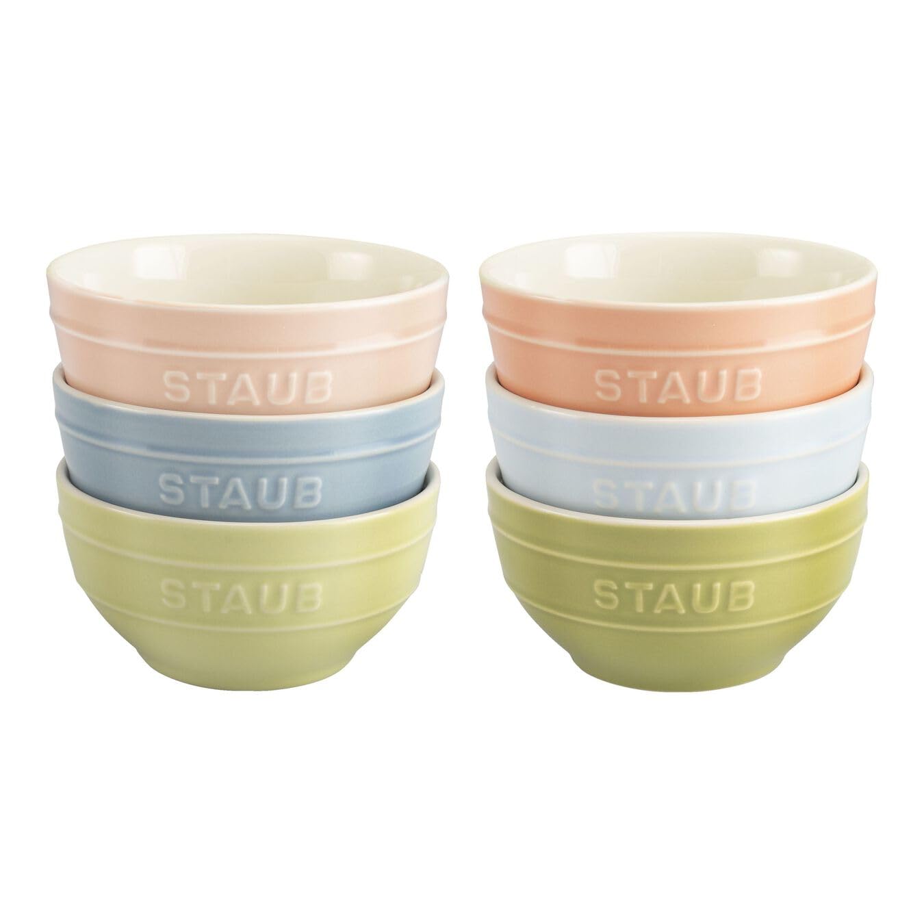 STAUB Set di piatti in ceramica 4 pezzi da 10 pollici - Tartufo bianco
