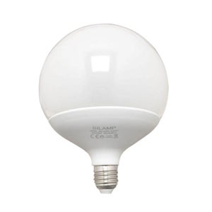 Ampoule E27 LED 25W 220V G140 300° Globe - Blanc Froid 6000K - 8000K - SILUMEN
