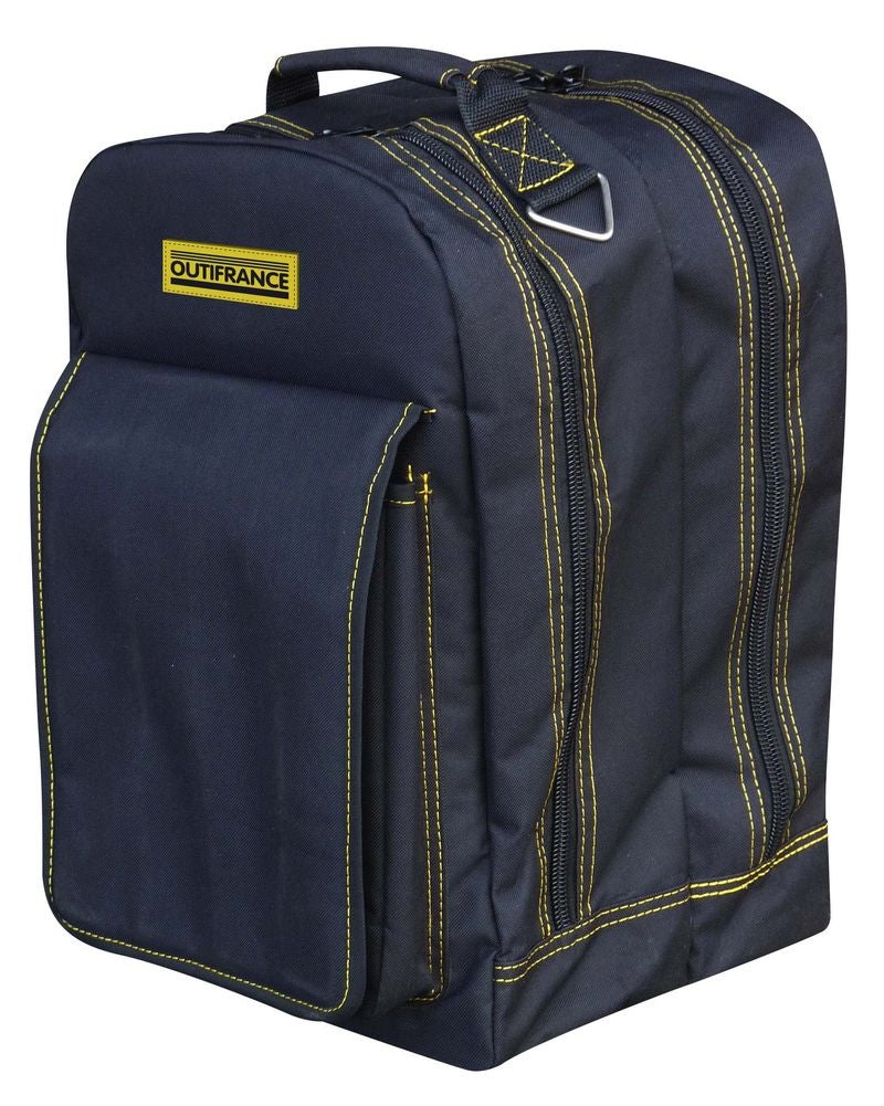 Sac à Outils Porte-outils élastique – Noir, Nylon, Toit Ouvert, Taille M