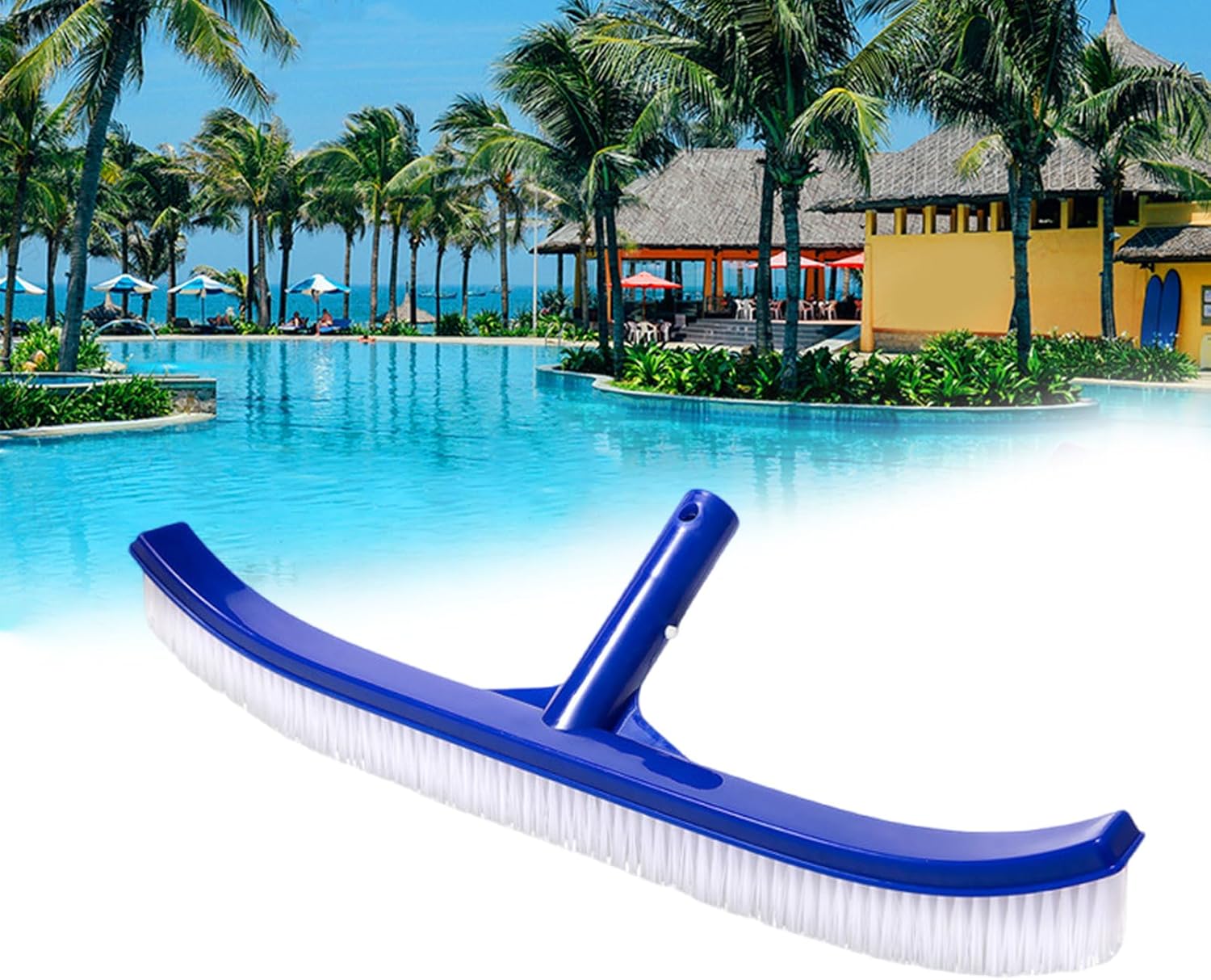 2 Spazzole In Spugna Per Pulizia Piscina E Spa – Con Manico, Riutilizzabili – Per Piastrelle, Pavimenti, Pareti - copertina