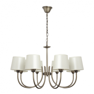 Abat-jour En Lin Gabriela LEDKIA - Design Naturel, Diamètre 40 Cm, Pour Lampe Intérieure