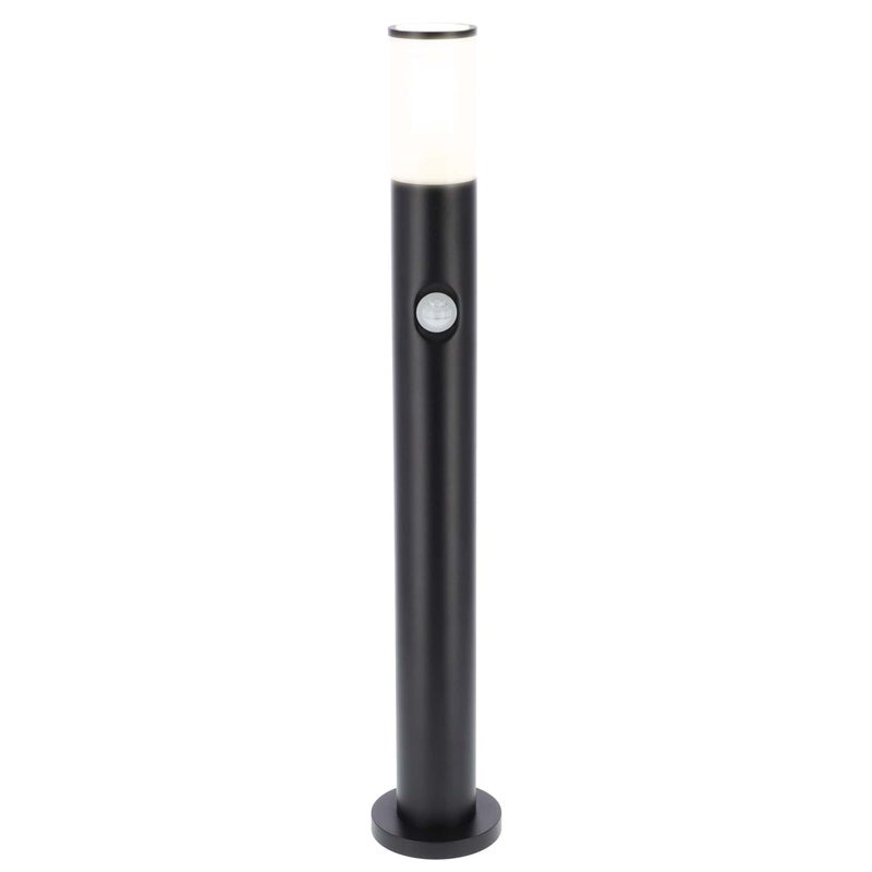 Lampa ogrodowa słupek okrągły z czujnikiem ruchu, latarnia TULIS OV 60 SENSOR , IP54, LED15W 220-240V, czarny EDO777472 EDO Solutions