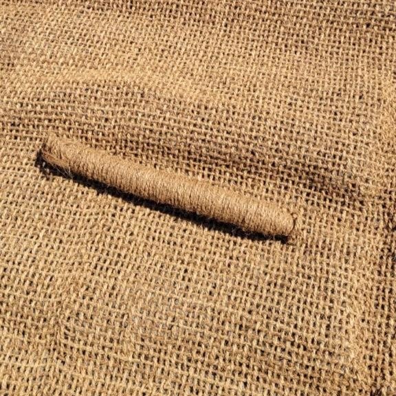 Toldo Sombreo de Fibra de Coco 3x3 m SIN anclajes 100 % Natural / Ideal para Pérgola - 5