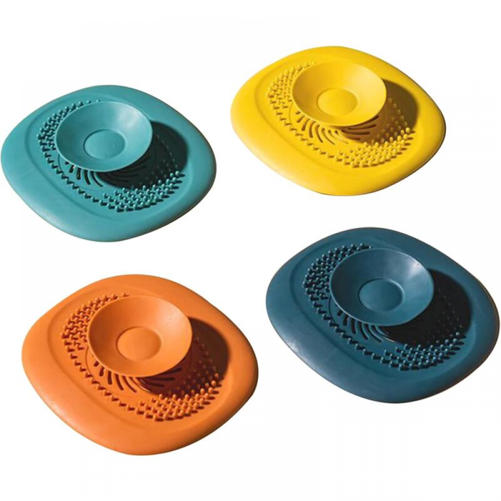 Attrape cheveux, bouchon en acier inoxydable pour douche, cuisine